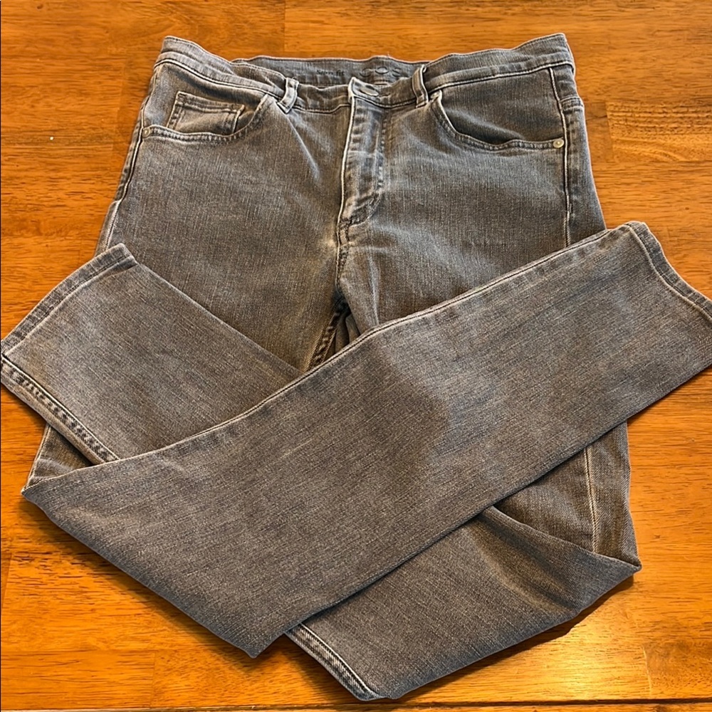 COS Jeans Slim Fit Size 29 Waist Grey Stretch Denim